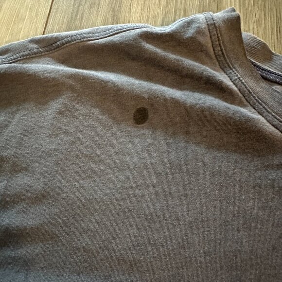 Lululemon Cates Tee *Fade Washed Lunar Rock Size 4 - Picture 3 of 6